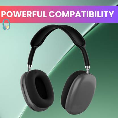 Clairbell P9 Wireless Bluetooth Headphones Over Ear With Noise Reduction, Hi-Fi SoundV344 Bluetooth