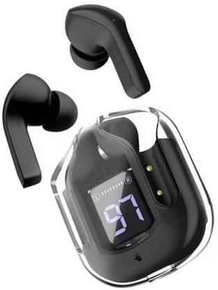 IAIR 25Hrs Playtime | ENC Technology Earbuds| 13mm Driver| Black Bluetooth