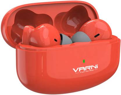 Varni Big-B Earbuds with 80Hrs Playtime,Touch Control, Lighting Fast Charging,IPX5 Bluetooth