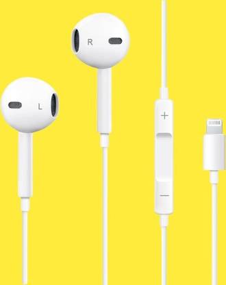 Tigerify Earphones Handsfree For iPad Pro/Mini & iPhone 14/13/12/11/X/XS/XR/8+/7+/6+ Wired