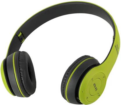 RECTITUDE P47 Foldable Game Wireless Headphone Gaming Computer MP3 Headset Support TF Card Bluetooth & Wired