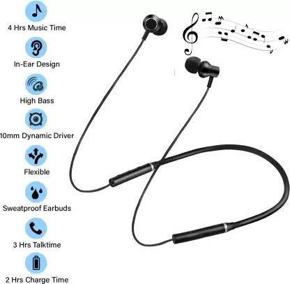 KuteTube Neckband wireless Bluetooth headphone Bluetooth