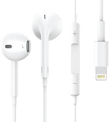 Vntex Orignal Lightning Gaming Earbuds for 14,13,12,11,XR,XS,X,8,7 & Mic Wired