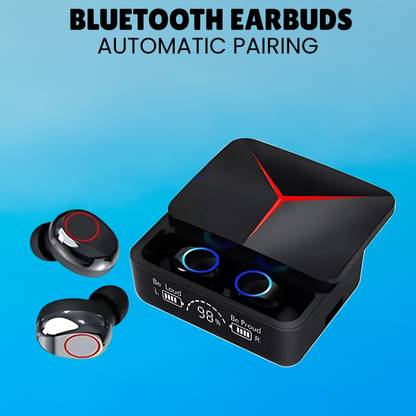 SACRO M90 Wireless (Earbuds) Slide Design, With LED Display, HD Sound Quality X432 Bluetooth