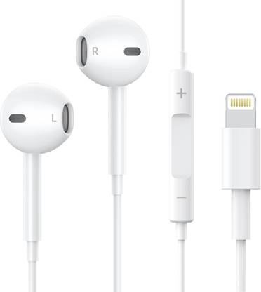 Tigerify Earphones Earbuds for iPhone 14/14 Pro/13/12/11 Pro/X/XS/XR/8/7 Plus/6 Plus/SE Wired
