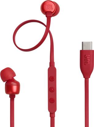 JBL Tune 310C, Hi-Res Audio with DAC , 3-Button EQ , Compatible with USB-C Devices Wired