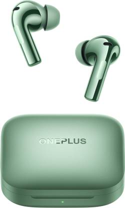 OnePlus Buds 3 TWS, in Ear Earbuds with Sliding Volume Control and 49dB ANC Gaming Bluetooth