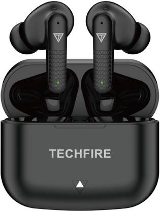 TECHFIRE Bullets 211 TWS Earbuds with 100 HRS Playtime,(50ms Low Latency), Bluetooth v5.3 Bluetooth