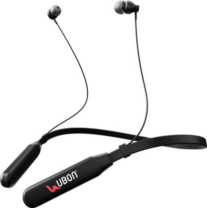 Ubon CL-355 Wireless v5.0 Neckband with 24Hours Playtime|Dual Pairing|250mAh Battery Bluetooth