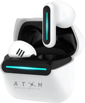 Atom - Birth of Innovation Delta TG10 with ENC, BT 5.3, Game-Music Mode, Fast Charge, 60ms Latency, IPX5 Bluetooth