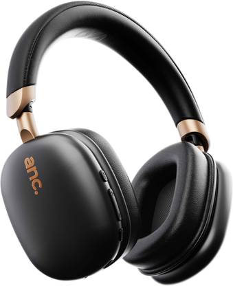GOBOULT (previously Boult) Fluid X Pro ANC Calling, 70Hrs Battery Life, Foldable design Bluetooth & Wired