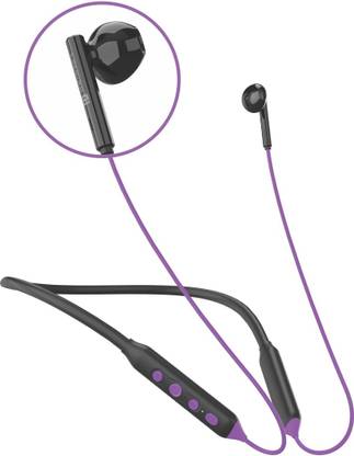 Portronics Harmonics Z5 Wireless Neckband, 33Hrs Playtime, Double EQ Mode, Fast charging Bluetooth