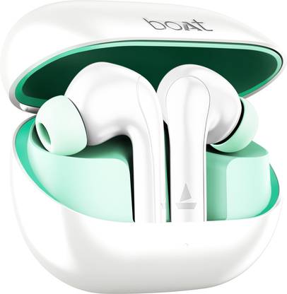 boAt Airdopes 155 w/ 40 hrs Playtime,In-Ear Detection,Quad Mics ENx Tech,ASAP Charge Bluetooth