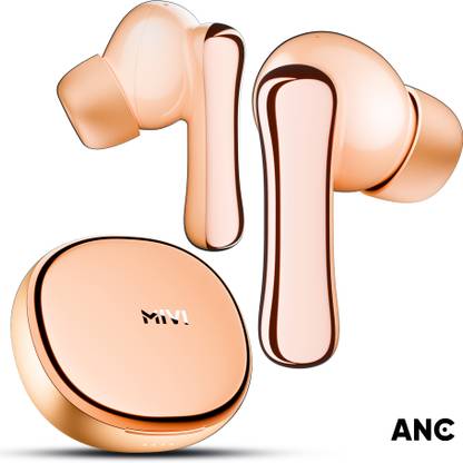 Mivi Superpods Halo, 60Hrs PT, Spatial Audio, 35db ANC, Equalizer App Supp, Fast Chg. Bluetooth