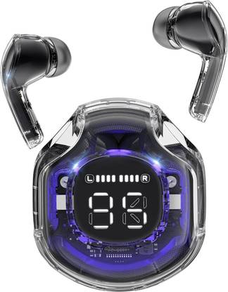 CIHROX -11 Diwali Special - 48 Hour Playtime Bluetooth Headphone Earbuds (Black) Bluetooth
