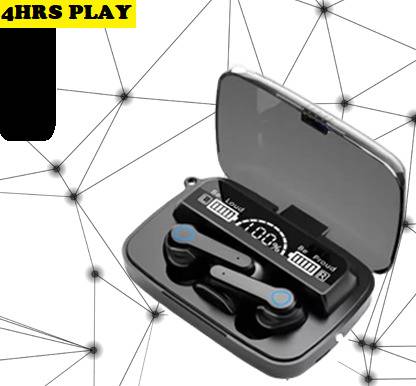 Bymaya B1435_M19 MAX 4HRS PLAYBACK HEADSET BLACK (PACK OF 1) Bluetooth Gaming