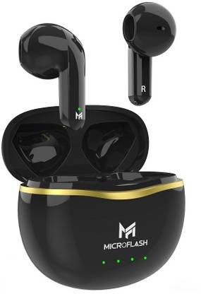 Microflash Air Buds-Q32, Up to 24hrs Playback, True Wireless Earbuds Bluetooth