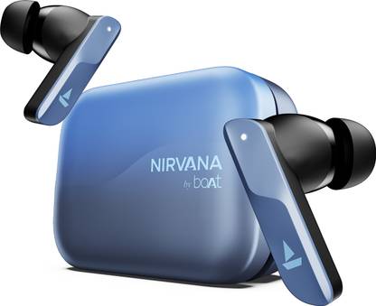 boAt Nirvana X TWS w/ Dual Drivers by Knowles,Hi-Res Audio LDAC,Dual Pairing,4Mic ENx Bluetooth