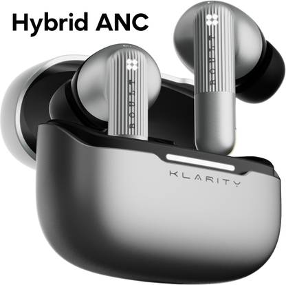 Boult Klarity 3 ANC 50dB Hybrid ANC, 6 Mics, App Support, Dual Pairing, 50Hrs Battery Bluetooth