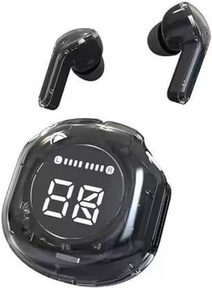 BOTIFY Ultrapods Pro Max Transparent Trending Truely Black wireless bluetooth BR 47 Bluetooth