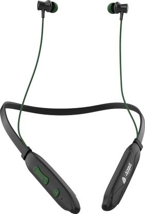 Aroma NB128 Happy 24 Hours Playing Time | Deep Bass | Made In India Neckband Earphone Bluetooth