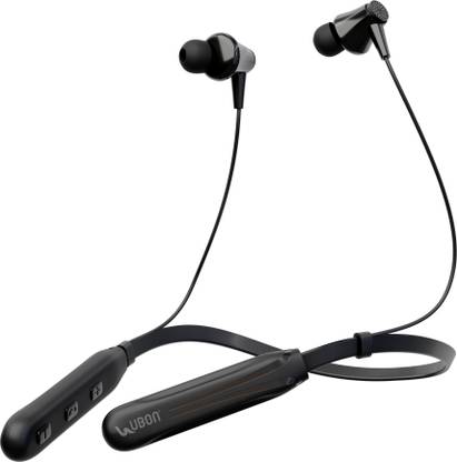 Ubon CL-4320 Wireless v5.1 Neckband Upto 40H Playtime In-line Mic | Stereo Sound Bluetooth