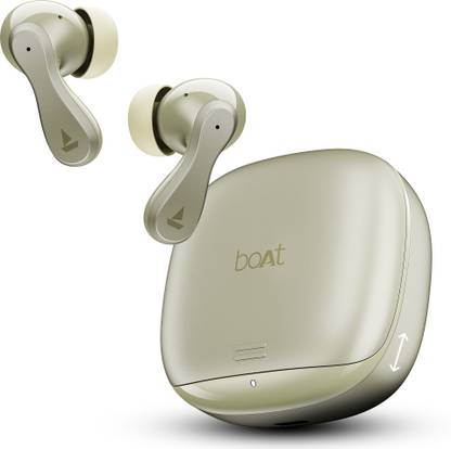 boAt Airdopes 313, Glide Shell, ENx Tech, 75 Hrs Battery, ASAP Charge, App Support Bluetooth