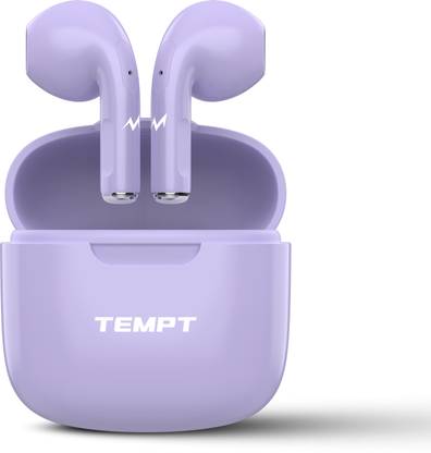 TEMPT Dots TWS with 13mm Drivers, 15 Hours of Play Time & 100 Hours of Standby Time Bluetooth