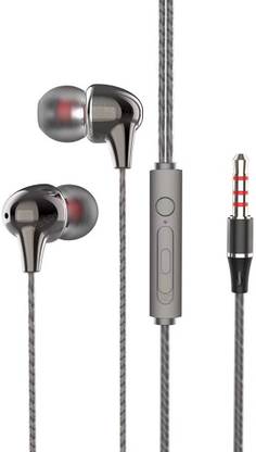 URBANBEATS True beats & bass wired headphone with mic (composit membrane) pack of 2 Wired