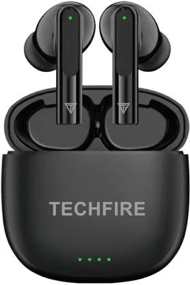 TECHFIRE Bullets 271 Earbuds with 100 HRS Playtime,(50ms Low Latency), Bluetooth v5.3 Bluetooth