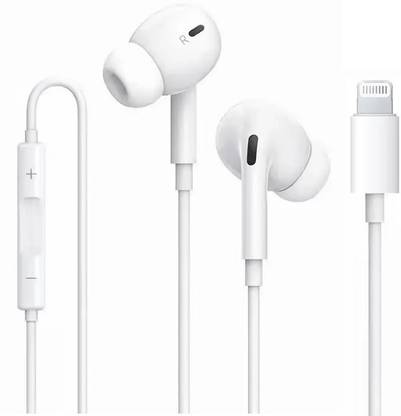 X88 Pro Lightning in-Ear Earphone Wired Headset with Mic & Call Ans.Button Bluetooth & Wired