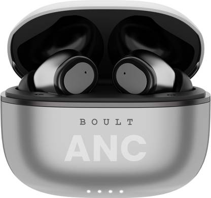Boult Z40 Ultra ANC 32dB, Dual Device Pairing, 100H Battery, 4 MicENC, Brushed Metal Bluetooth