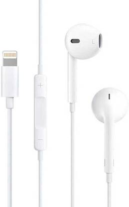 X88 Pro Wired iPhone Headphones In-Ear Earbuds Built-in Microphone & Volume Control Wired