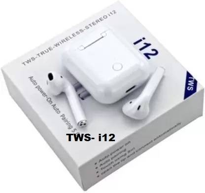 TANBAN i12 Bluetooth Earphone with Mic HEADPHONE Bluetooth Headset White 46 Bluetooth