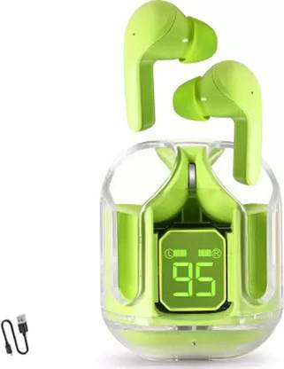 snowbudy Bounce in-Ear Wireless Bluetooth Smart Earbuds (Green) Z3 Bluetooth Gaming