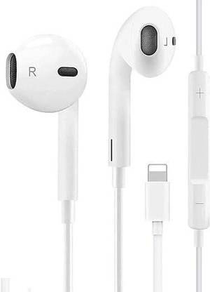 MARS Wired In Ear Earphones with mic for Calling and Music Compatible lightning Wired Wired
