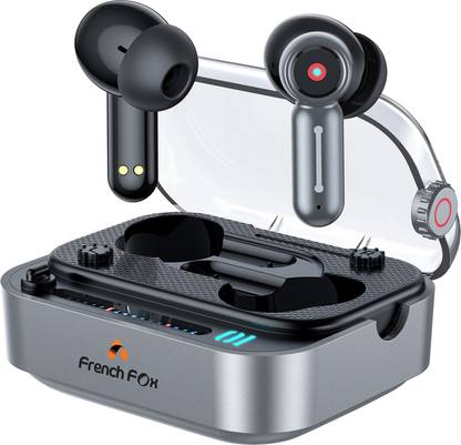French Fox In-Ear ENC Truly Wireless Earbuds Dolby Atmos (BT 5.3) Water & Sweatproof Bluetooth