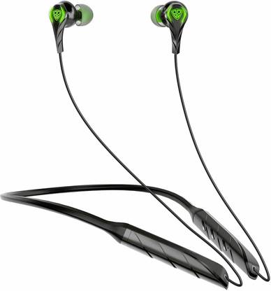 SpinBot BattleBudz NX550 Neckband with 250 Hours Backup with Dual Mode and ENC Mic Bluetooth