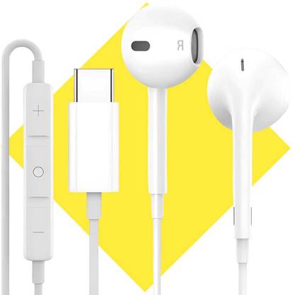 Bxeno Type C Handsfree with Mic-T3x 5G/T3/T2 Pro/V30 Wired