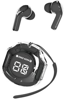 BOTIFY Ultrapods Pro Max Transparent Black Trending Truely wireless bluetooth BR 43 Bluetooth