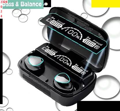 BAYEEN A1478 M10 (Wireless Earbuds)1200mAh(Wireless Gaming Headset) Bluetooth Headset-1 Bluetooth without Mic