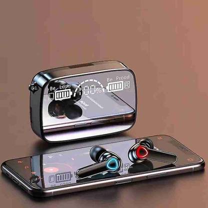 SidRit Premium M19 TWS 5.1v Bluetooth Earbuds (Black, True Wireless) Bluetooth