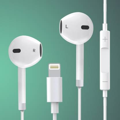 MARS Lightning Earphone Connector (Built in Microphone) Support All Wired