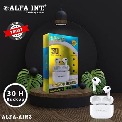 ALFA INT ALFA AIR-3 30 Hours Play Time Bluetooth