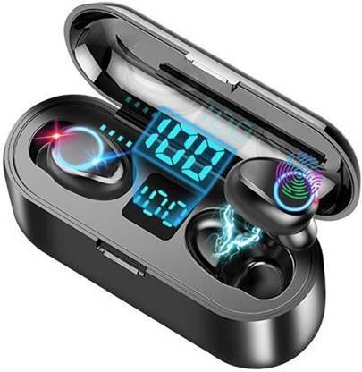 SYARA UIT_474X_TWS F9 Wireless Earbuds Bluetooth Headset Bluetooth Gaming