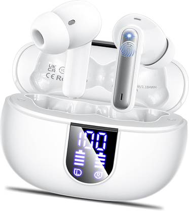 Brolan 2024 NEW LATEST LED Digital Display Earphone gaming tws Earbuds V5.3 Bluetooth Gaming