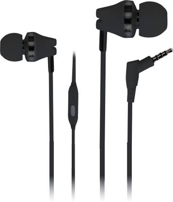 TYOON TY 3.5mm Wired Earphones with In-Line Mic, 1.2m Cable, Multi-Functional Button Wired