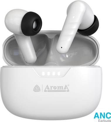 Aroma NB138 Ascrow 32dB Active Noice Cancellation 70H* Fast Charging Earbuds Bluetooth