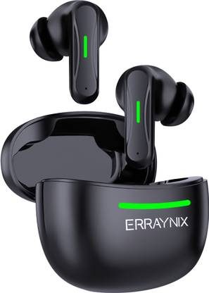 ERRAYNIX Atom Pro with 29 Hr Playtime,Quad Mic ENC,Deep Bass BT5.4 Wireless Earbuds Bluetooth