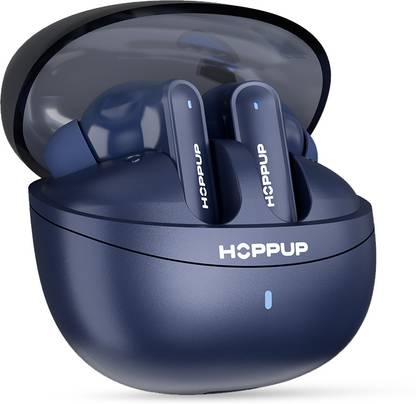 HOPPUP AirDoze F50 Earbuds with 40H PlayTime, 40MS Low Latency, AI ENC & 5.4v Bluetooth